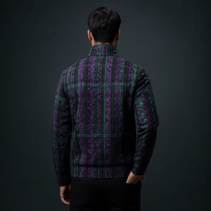 Camo Pinstripe Track Jacket