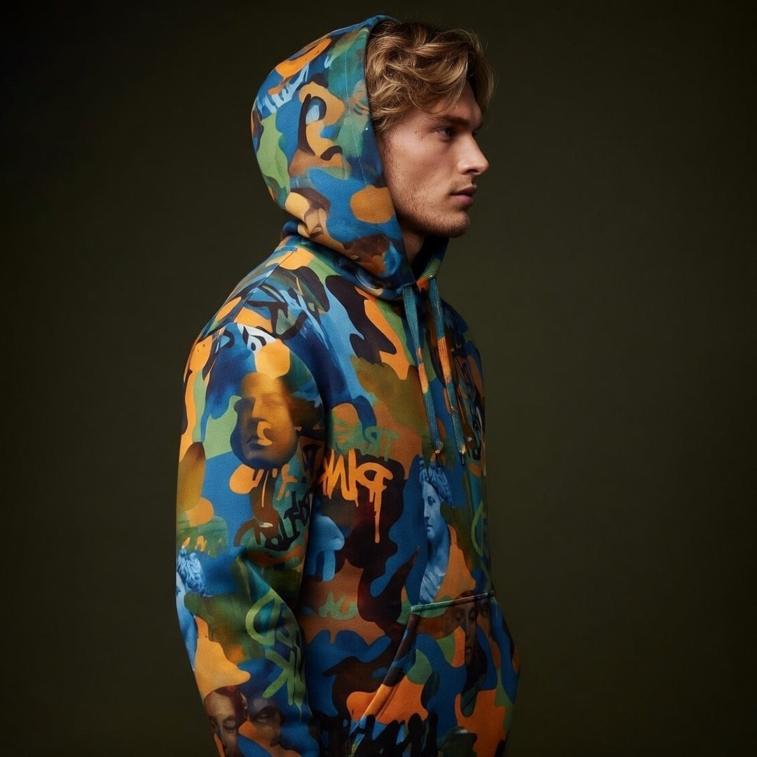 Roman Art  Graphic Hoodie