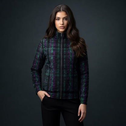 Camo Pinstripe Track Jacket