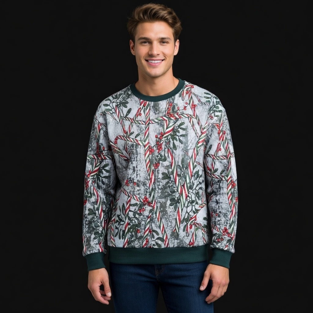Camo Graphic Sweatshirt